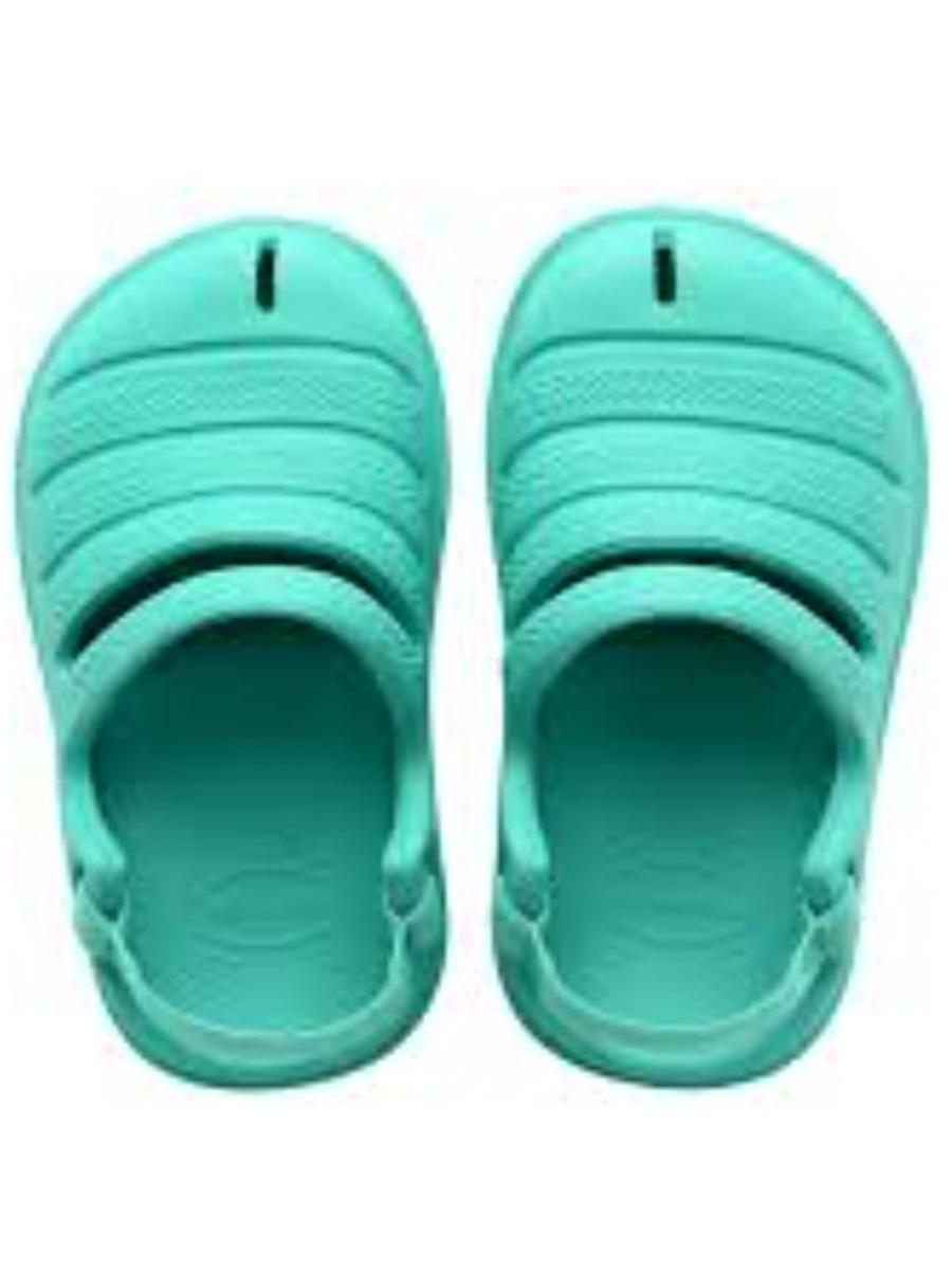 Sandalia Havaianas Baby Clog Verde Niño