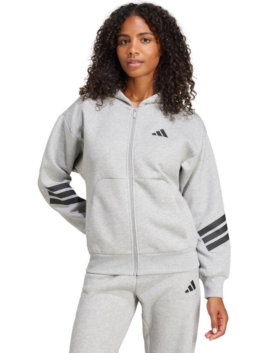 Chaqueta Adidas 3S Icons FI W Gris