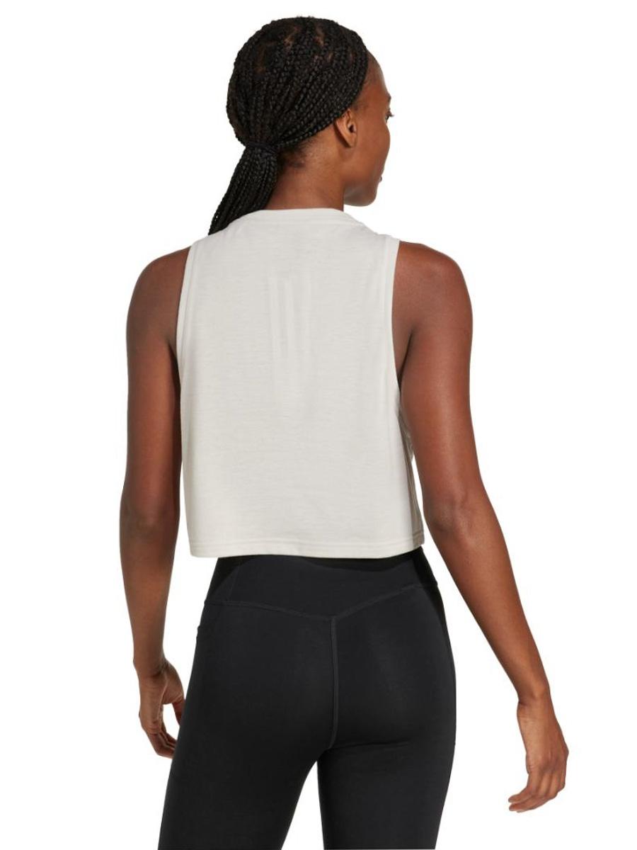 Camiseta Tiras Adidas W Beige