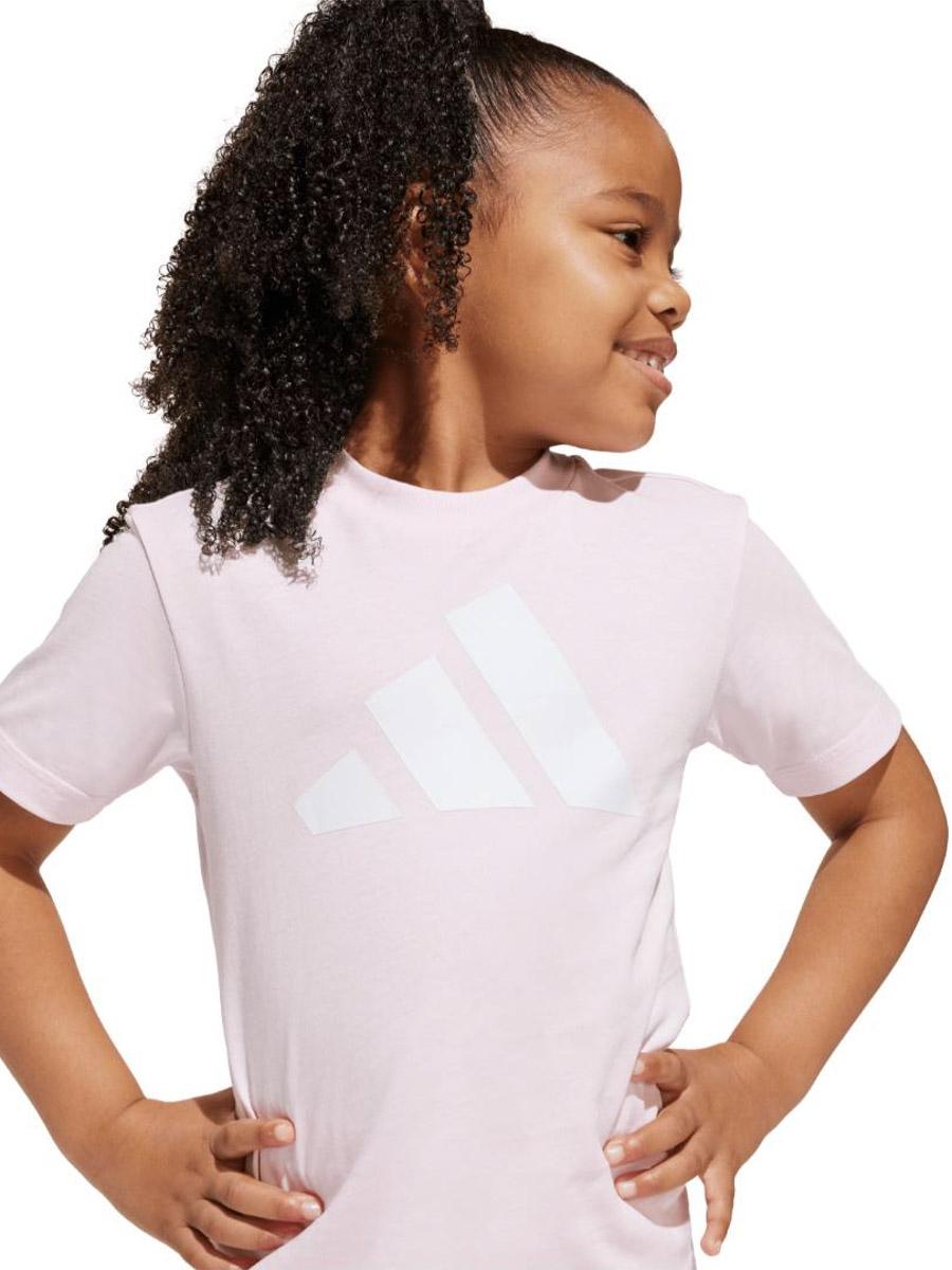 Conjunto Corto Adidas BL Rosa Jr