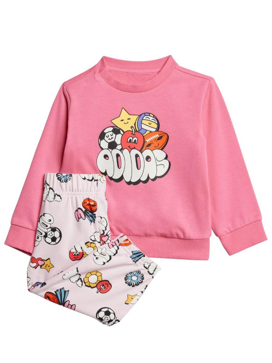 Chandal Adidas Fun Aop Rosa Bebe