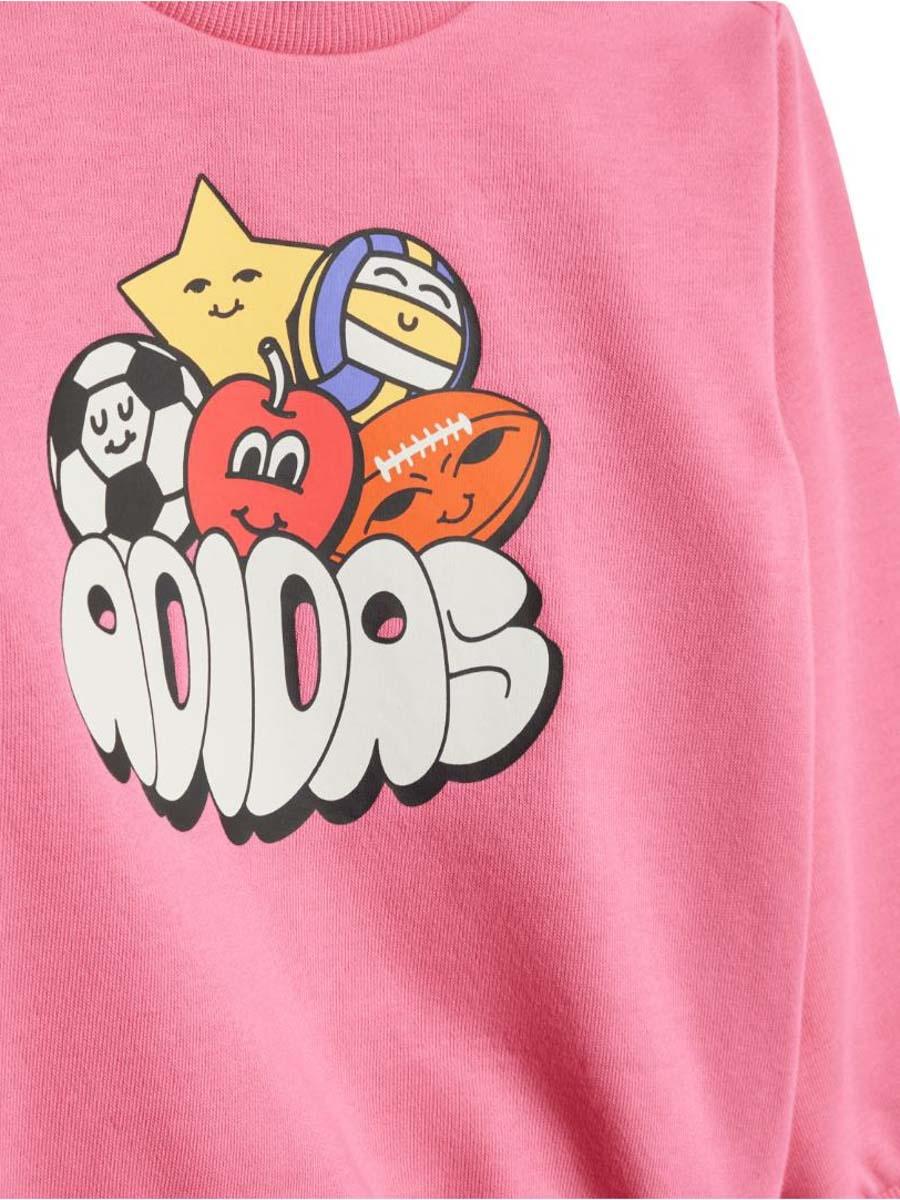 Chandal Adidas Fun Aop Rosa Bebe