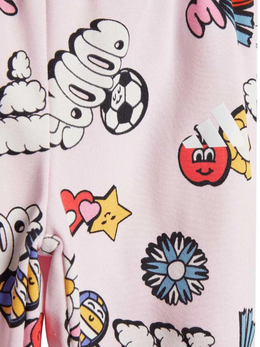 Chandal Adidas Fun Aop Rosa Bebe