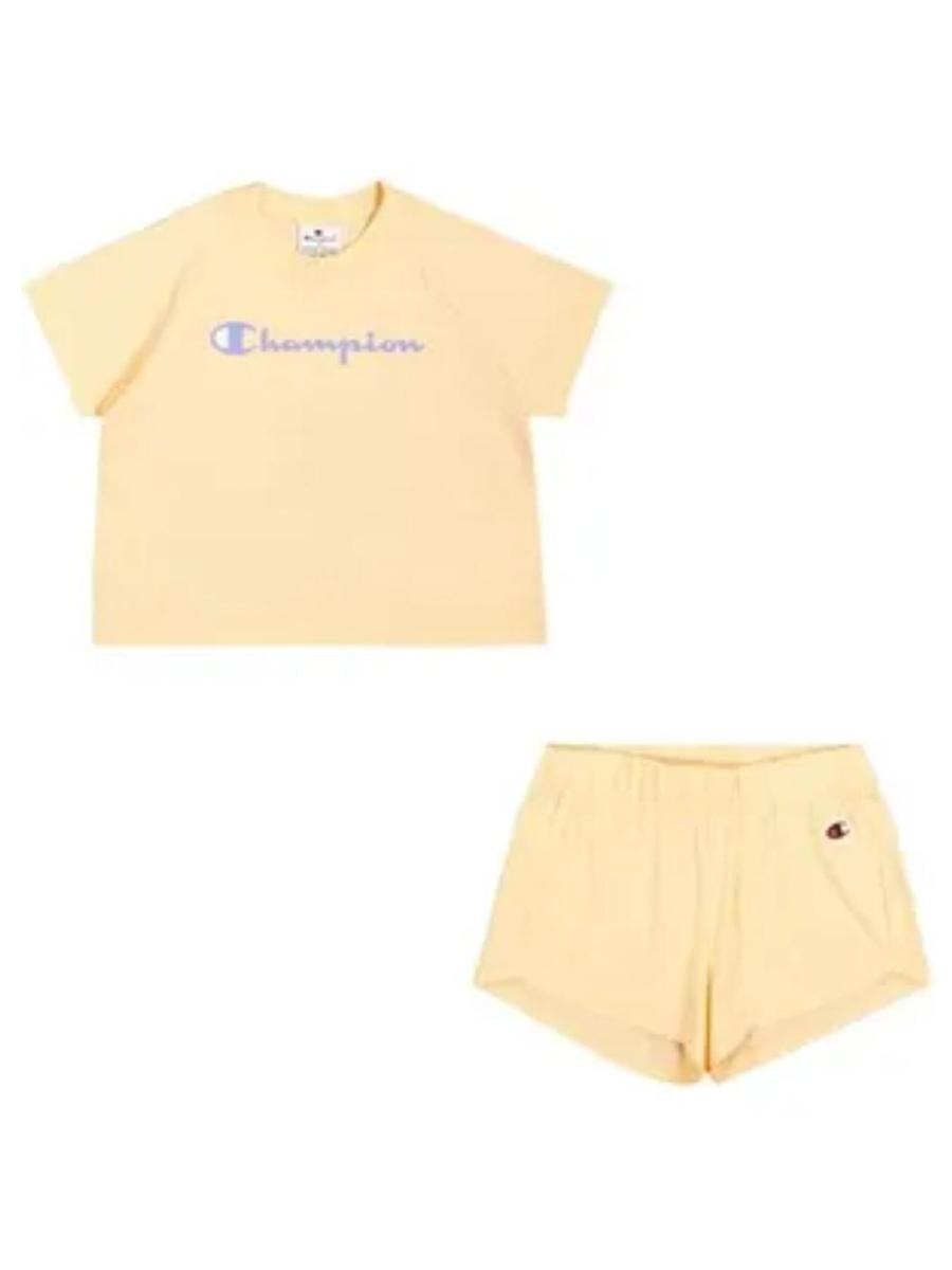 Conjunto Corto Champion Salmon Jr