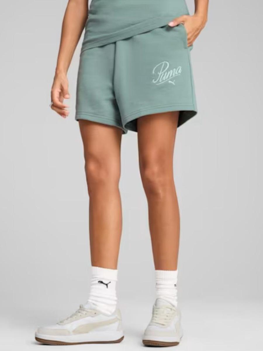 Pantalon Corto Puma Script 5' Verde W