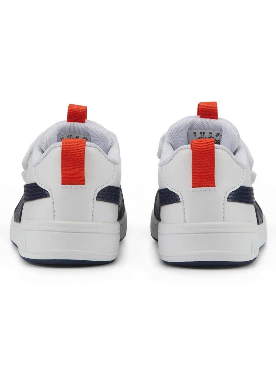 Zapatilla Puma Multiflex Blanco Marino Niño