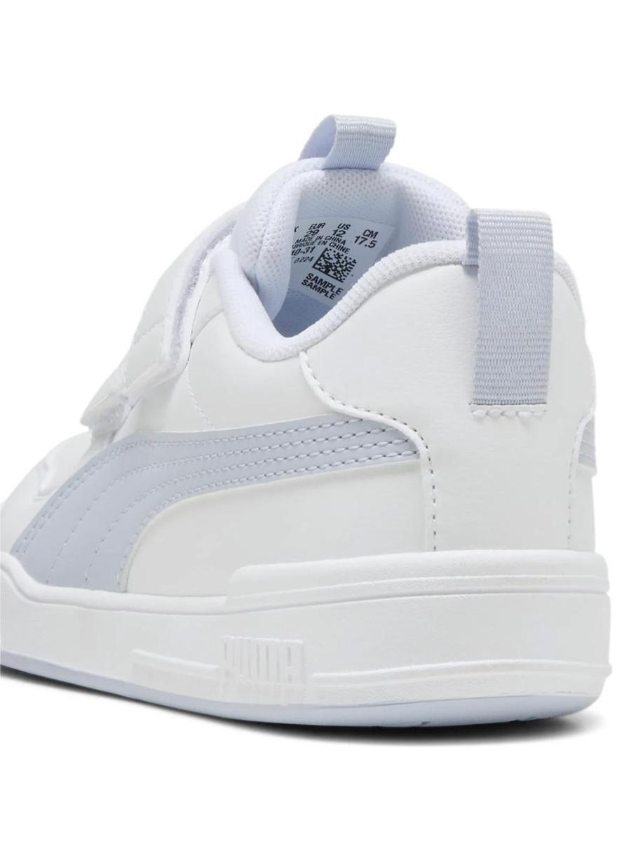 Zapatilla Puma Multiflex Blanco Malva Niña