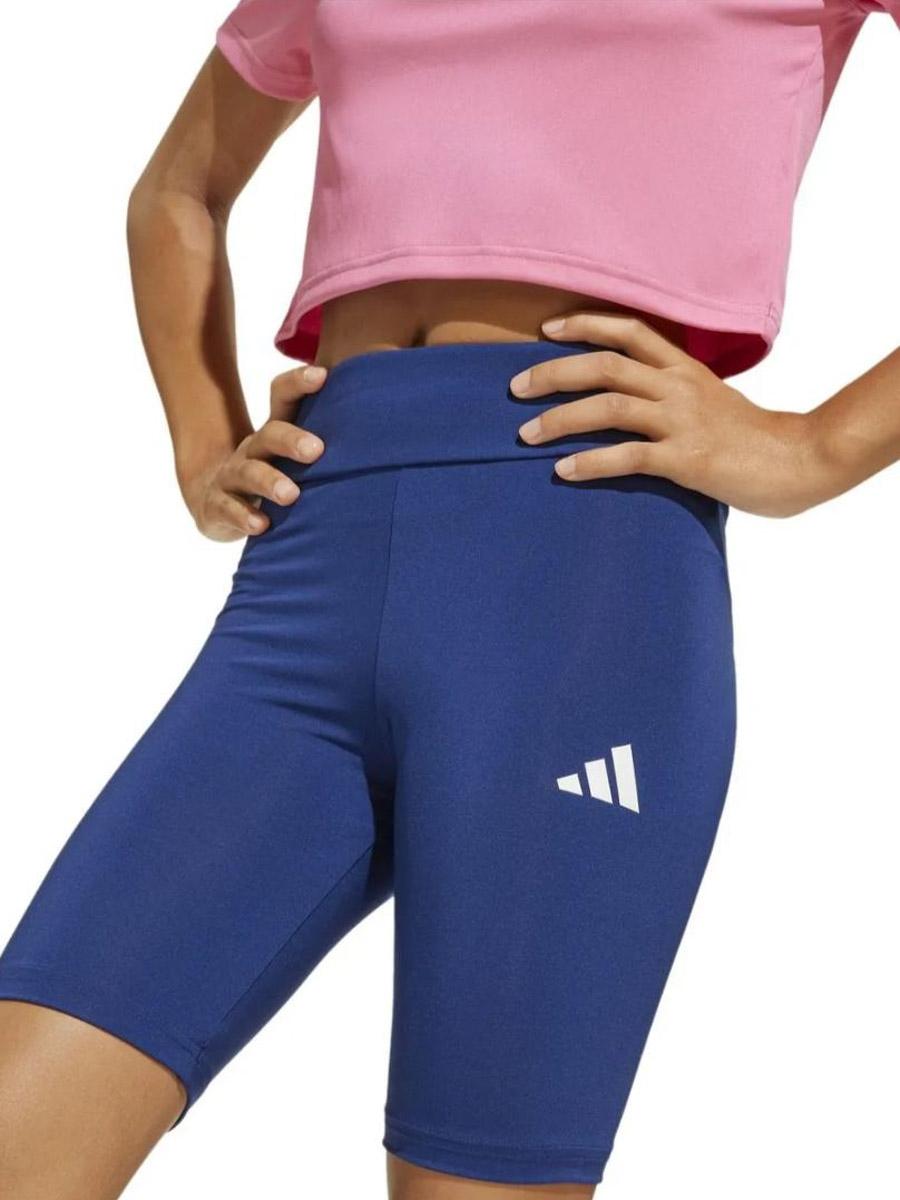 Conjunto Corto Adidas Cropped Rosa Marino Jr