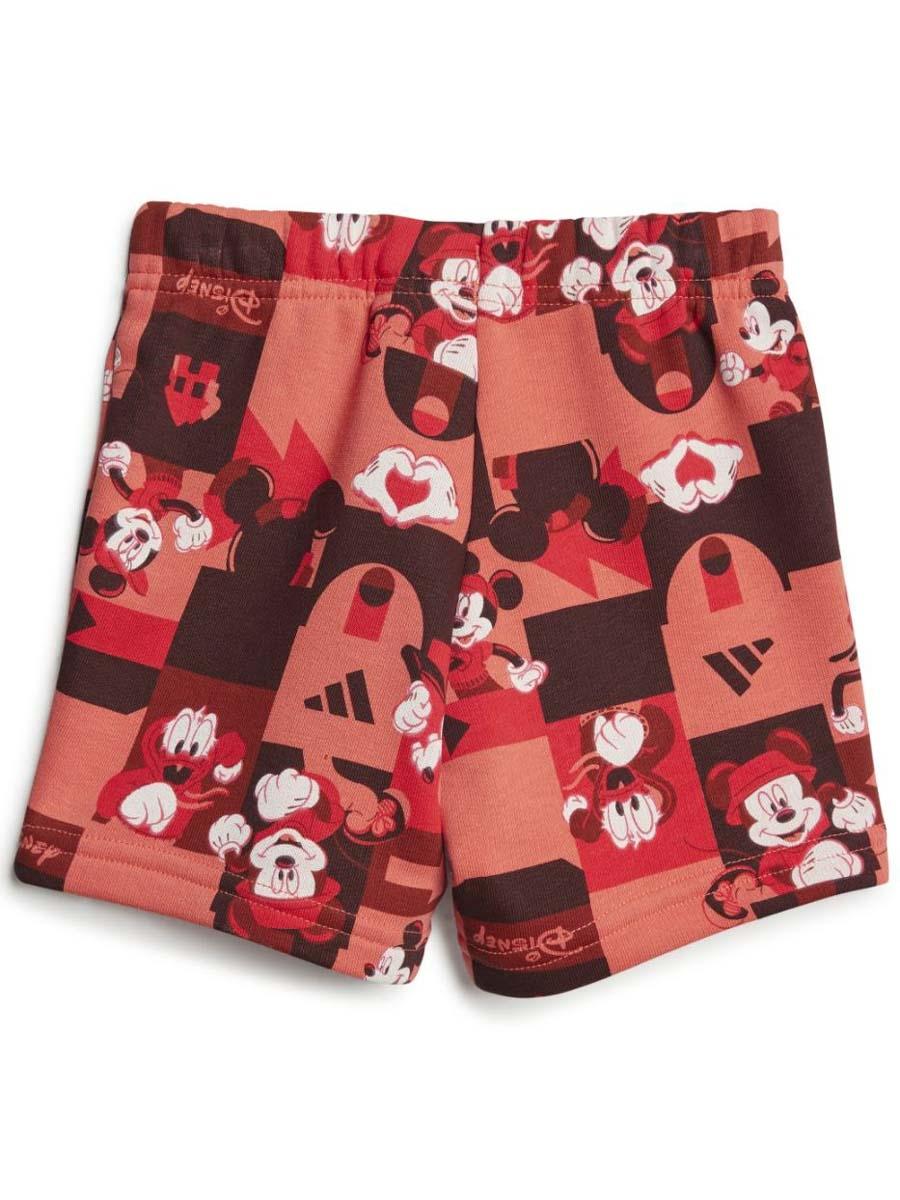 Conjunto Corto Adidas Mickey Mouse Rojo Bebe