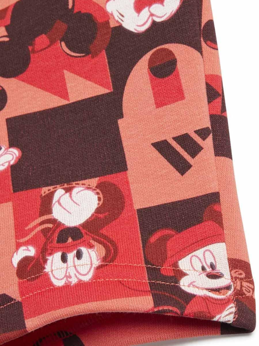 Conjunto Corto Adidas Mickey Mouse Rojo Bebe