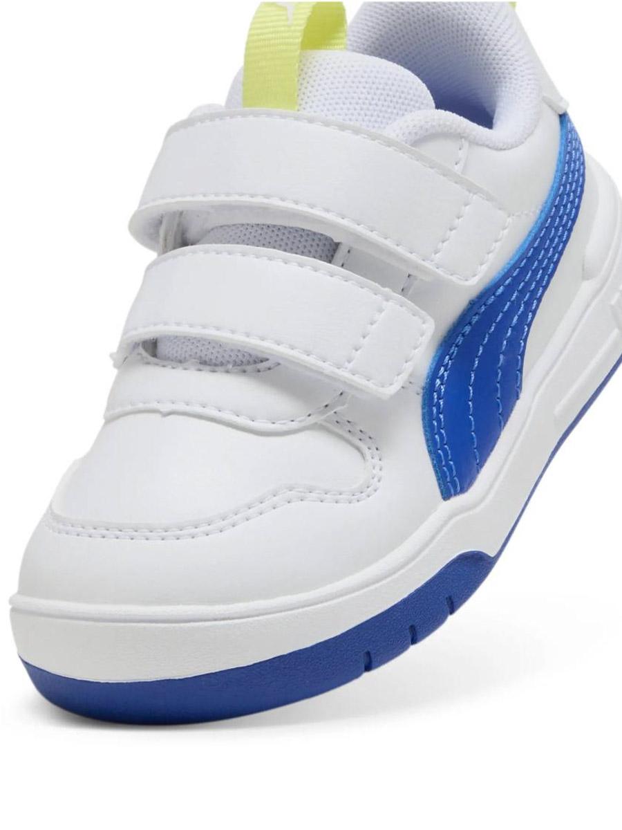 Zapatilla Puma Multiflex Blanco Azulon Bebe