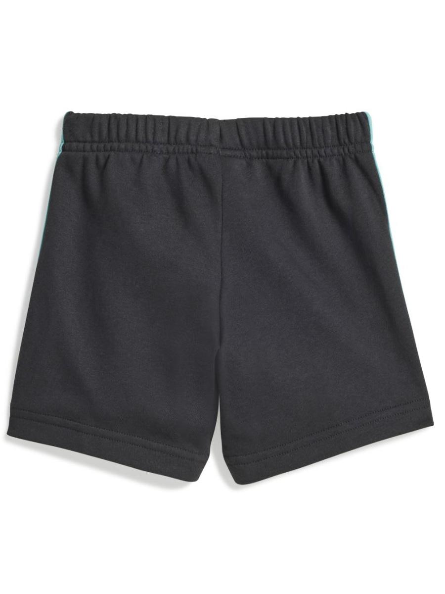 Conjunto Corto Adidas Motorsport Negro Bebe