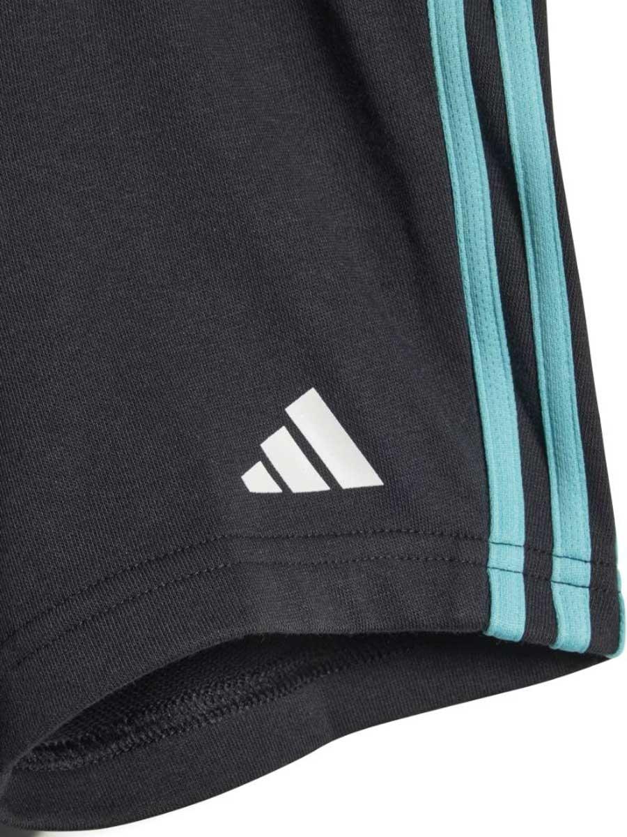 Conjunto Corto Adidas Motorsport Negro Bebe