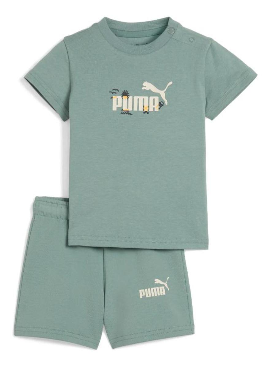 Conjunto Corto Puma Sandy Verde Bebe