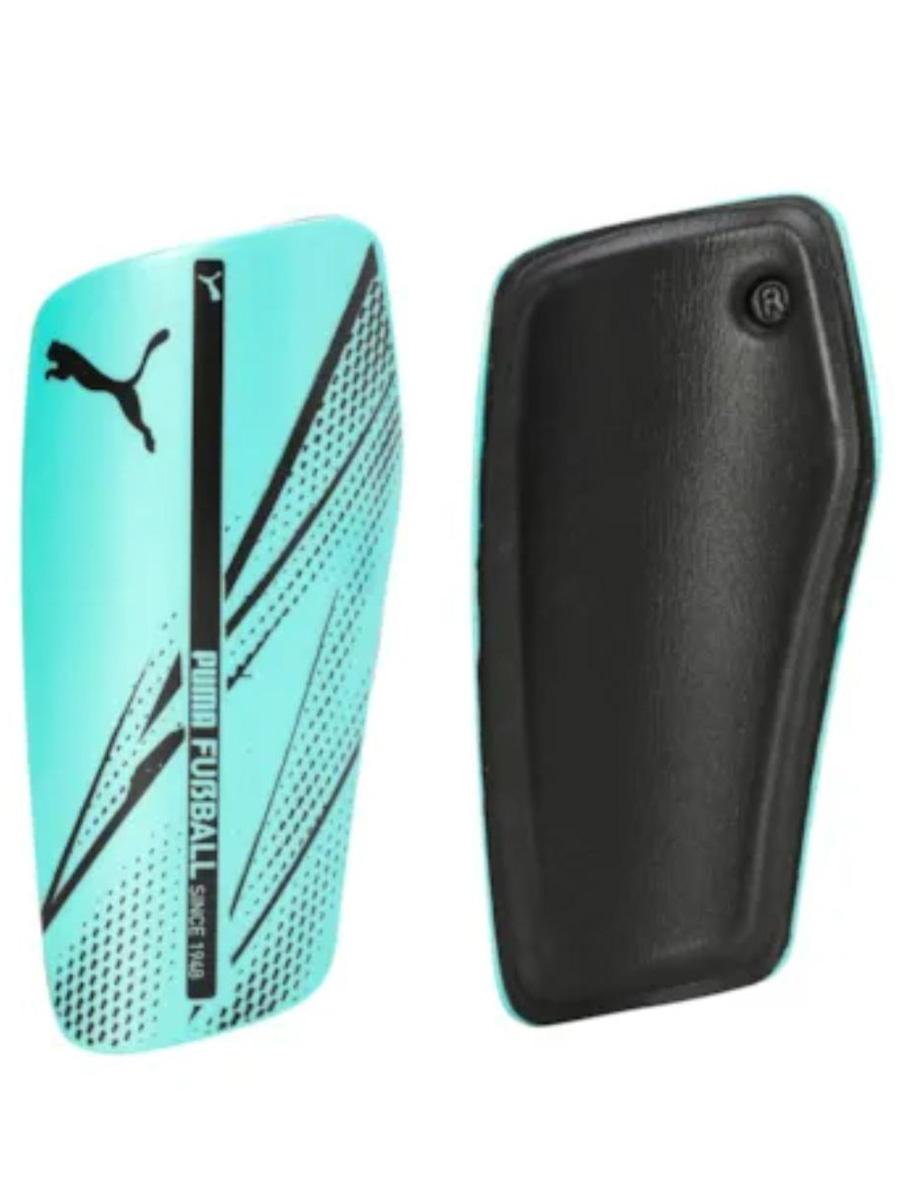 Espinillera Puma Attacanto Verde Negro Unisex