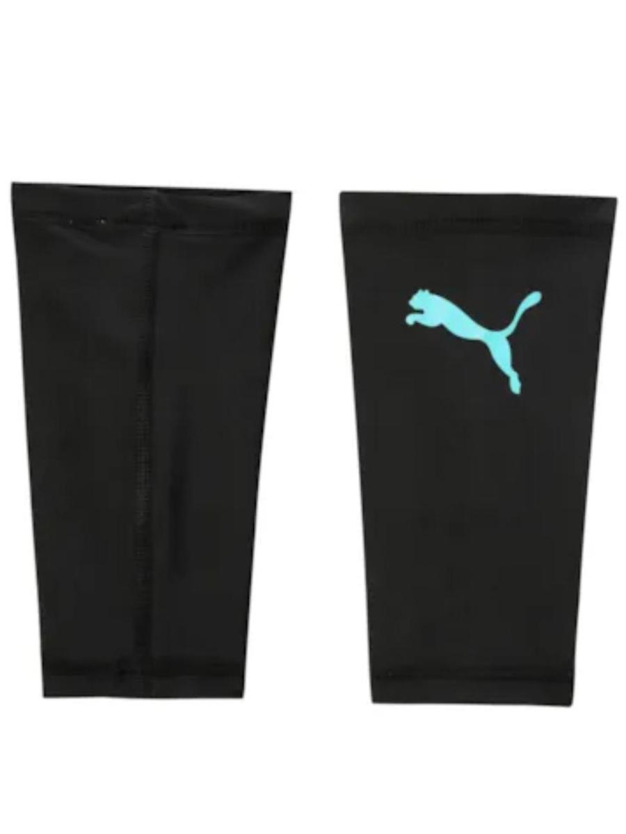 Espinillera Puma Attacanto Verde Negro Unisex