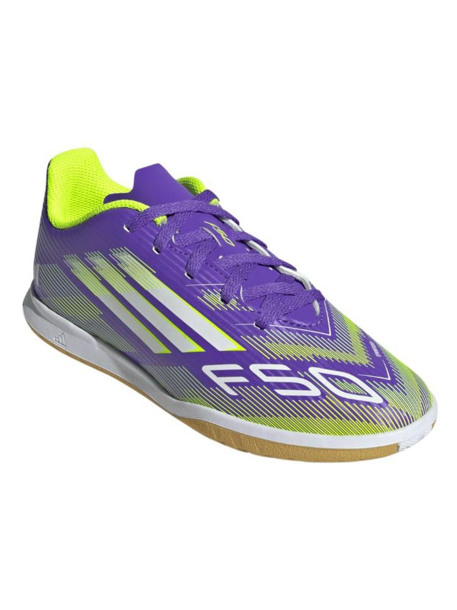 Bota Futbol Sala Adidas F50 Club Violeta/Lima Jr