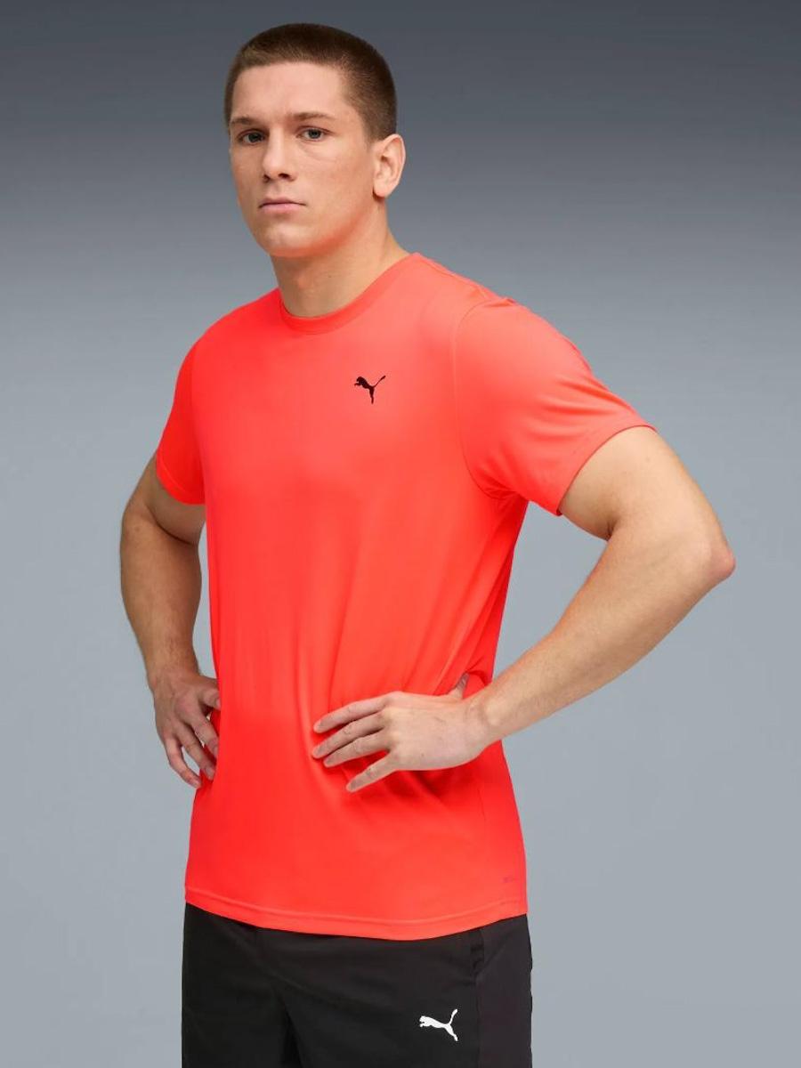 Camiseta Puma ESS Solid Cat M Naranja