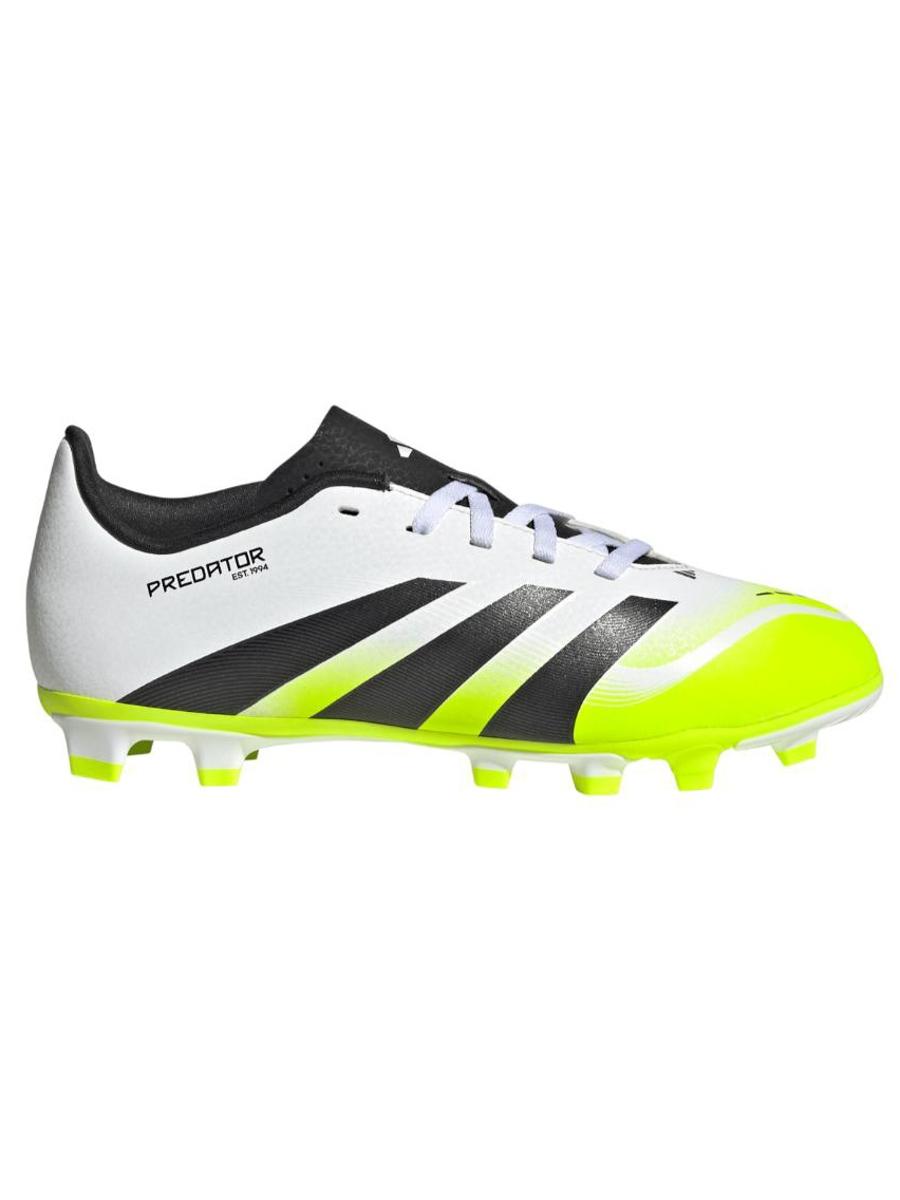 Bota Futbol Adidas Predator FG/MG Bco/Fosf Jr