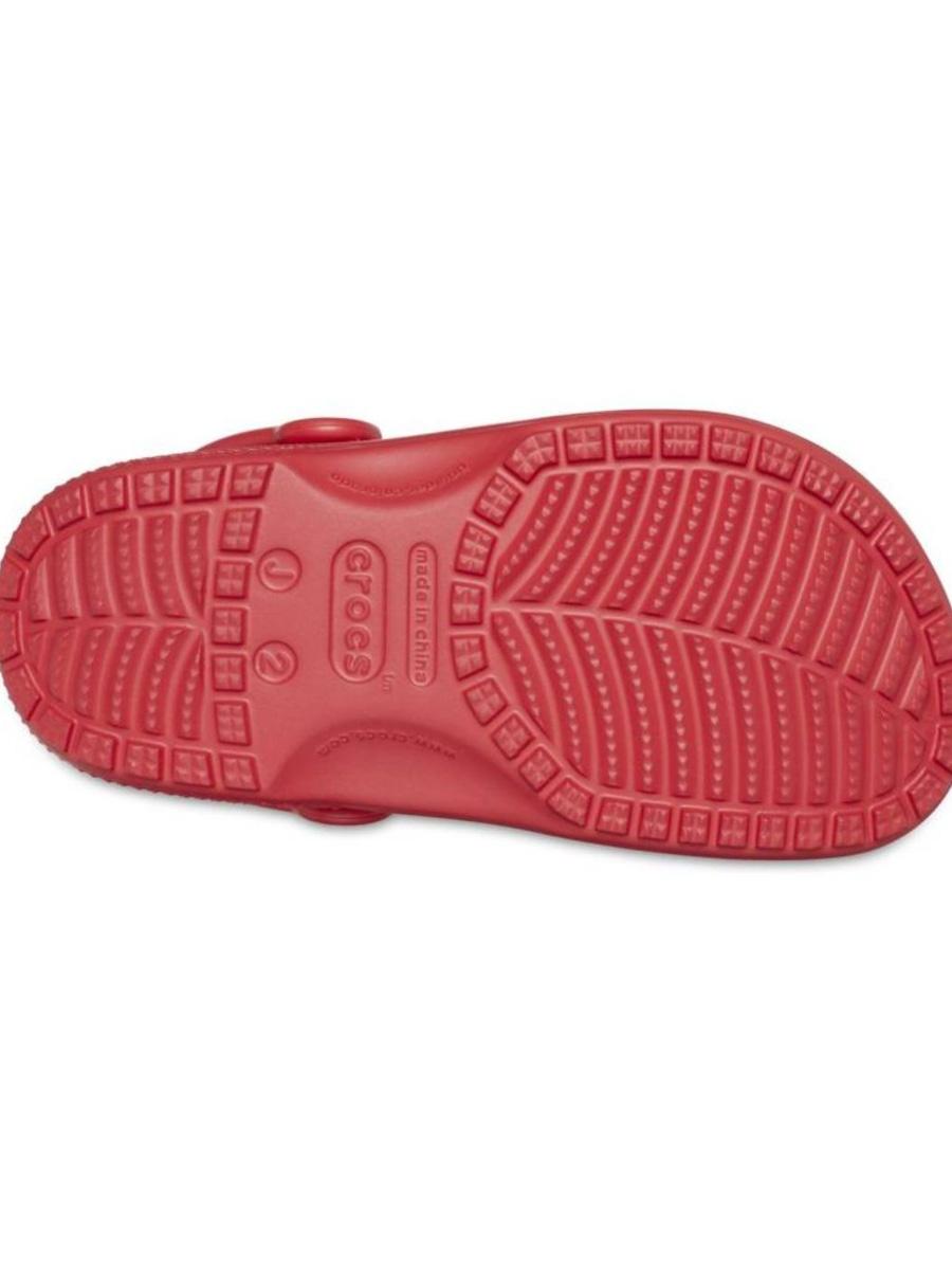Zuecos Crocs Classic Rojo Jr
