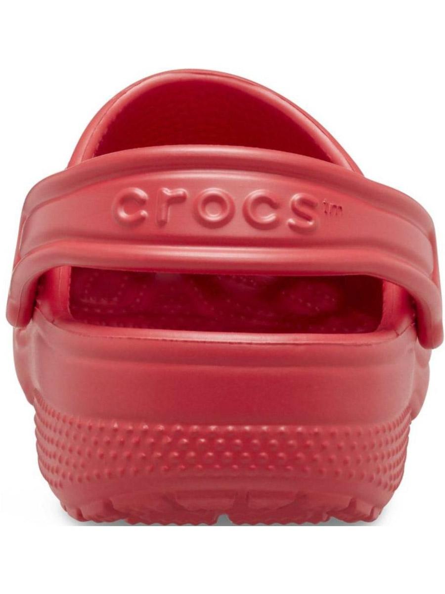 Zuecos Crocs Classic Rojo Jr