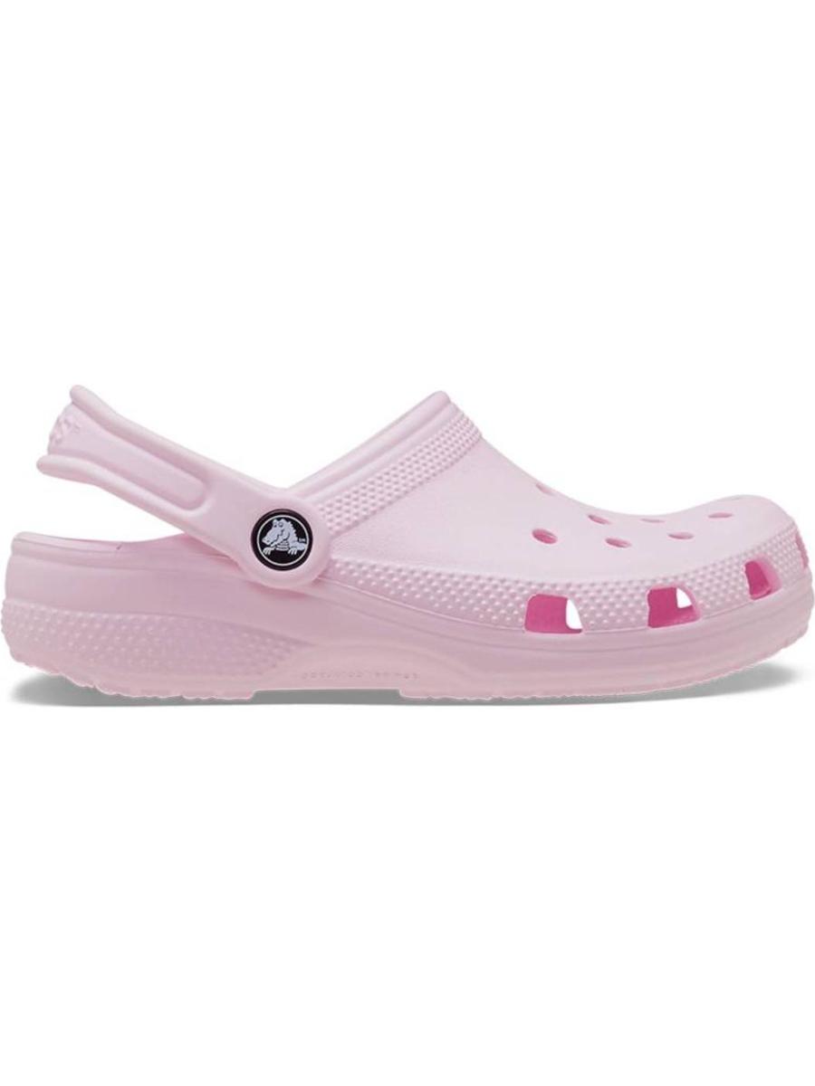 Zuecos Crocs Classic Rosa Jr