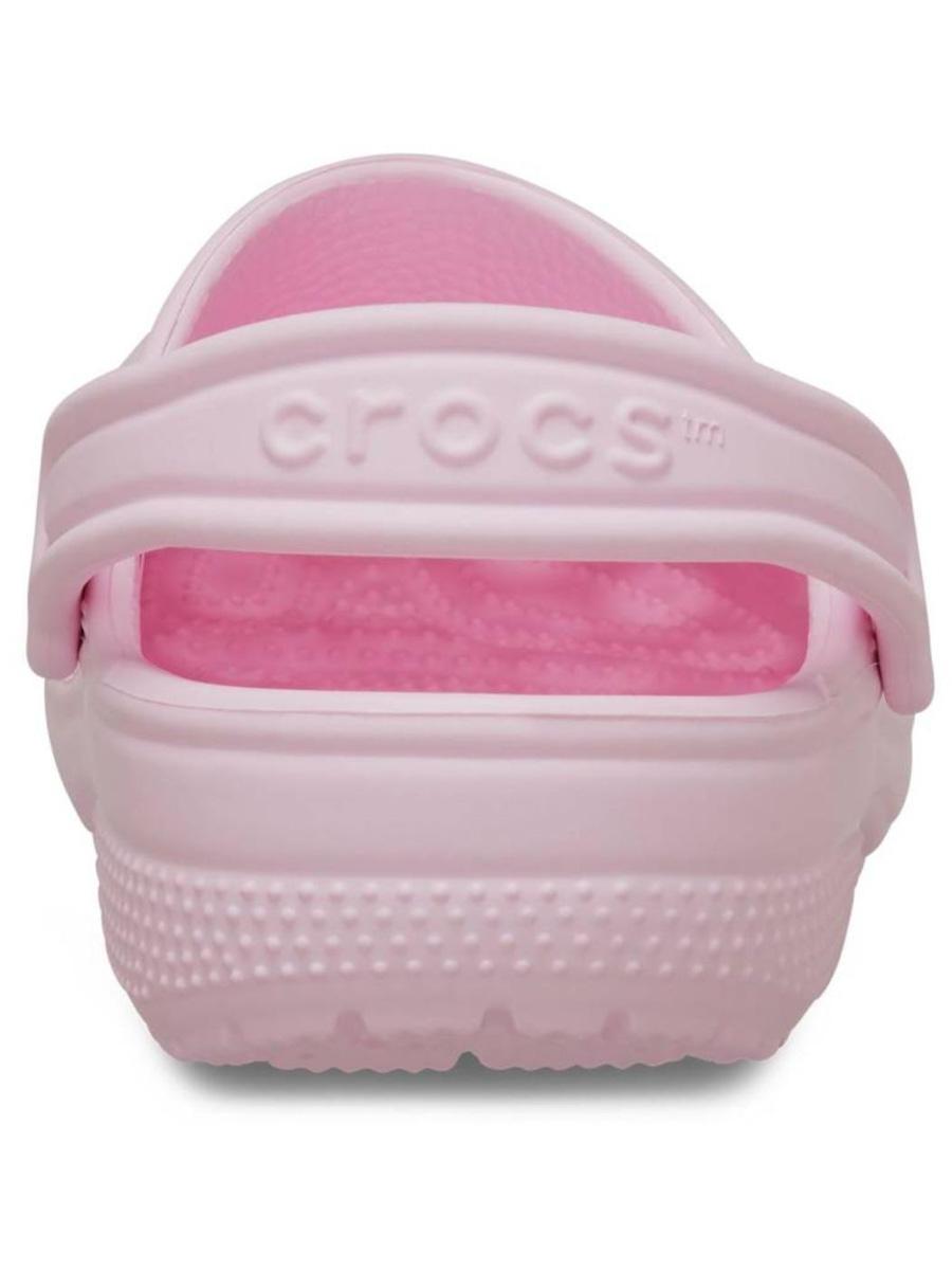 Zuecos Crocs Classic Rosa Jr