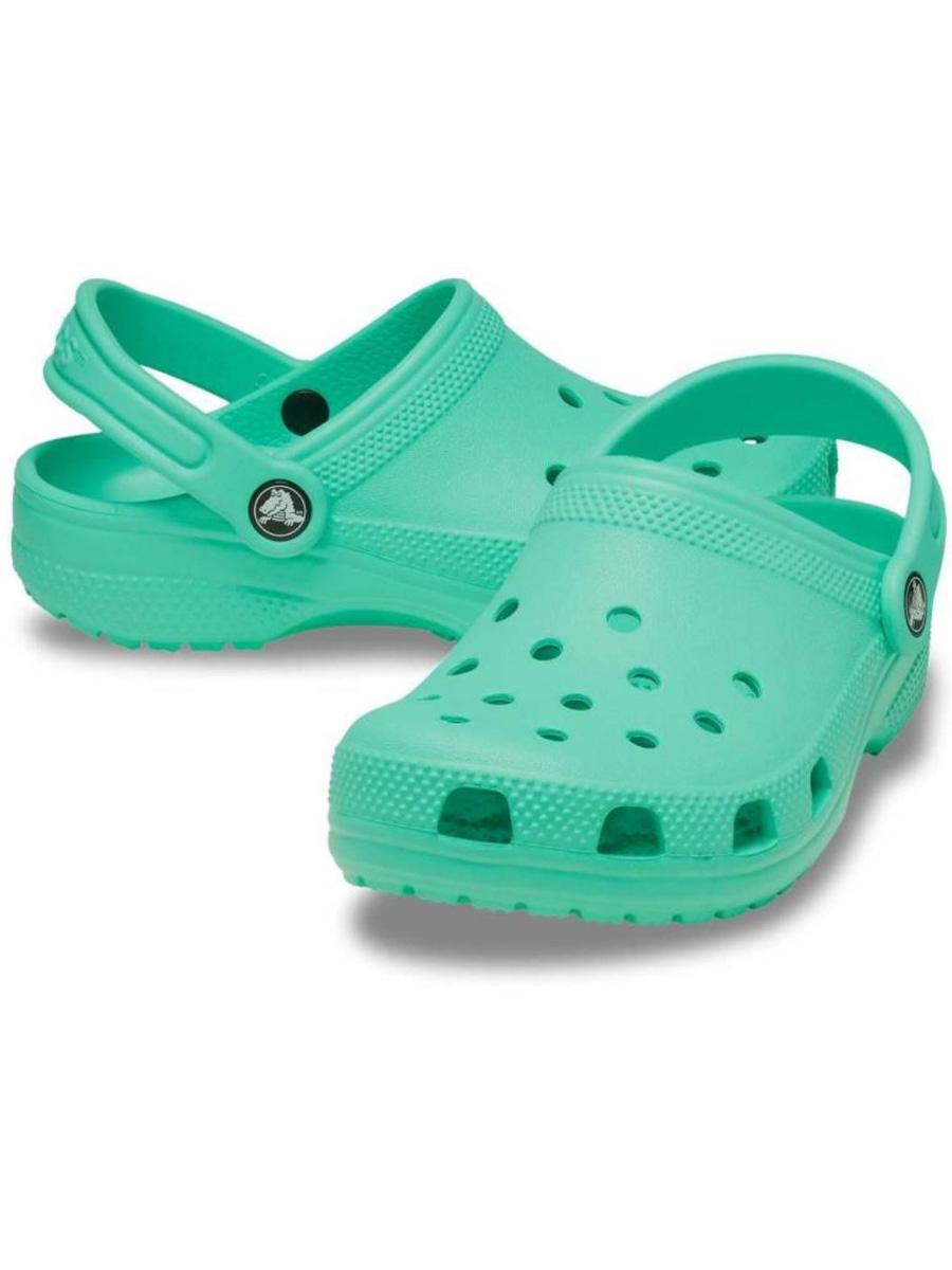 Zuecos Crocs Classic Verde Jr