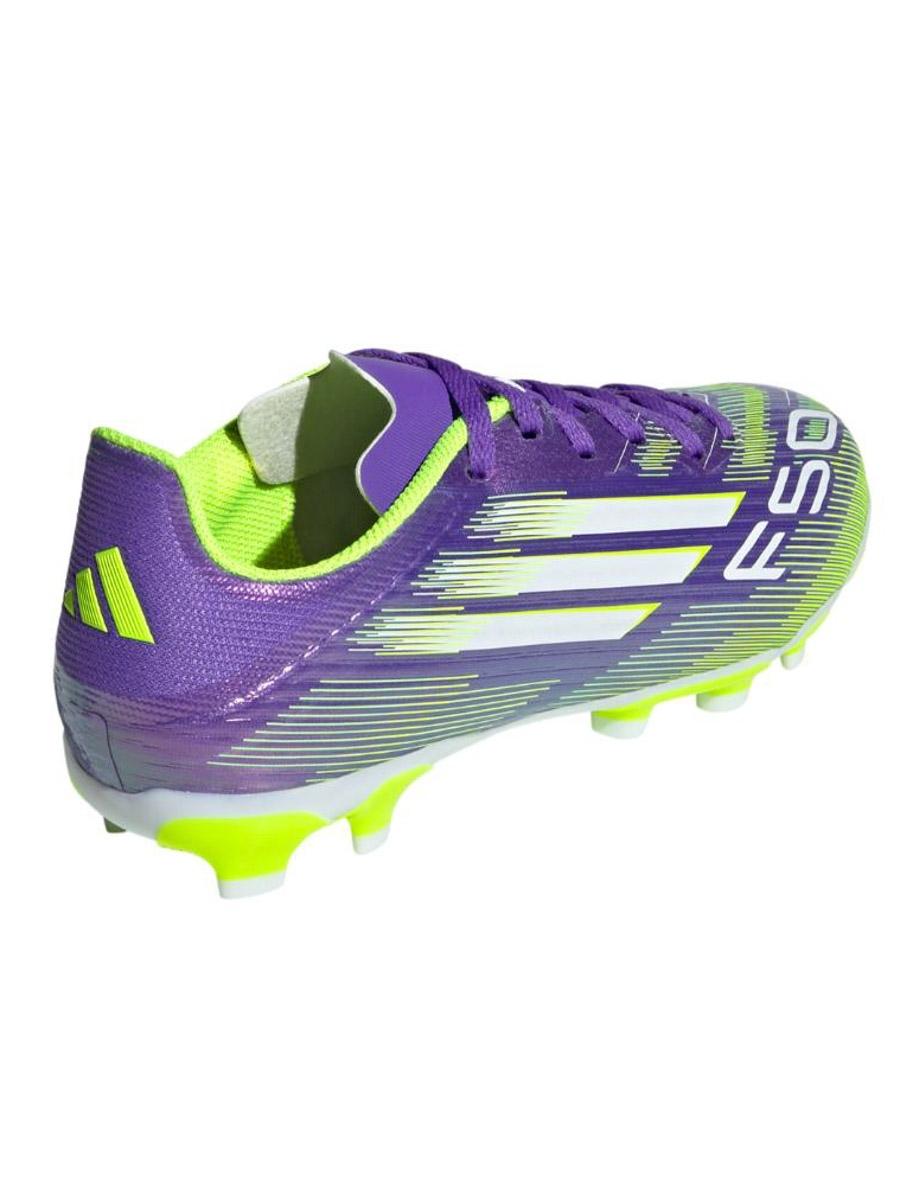 Bota Futbol Adidas F50 Violeta Verde Unisex