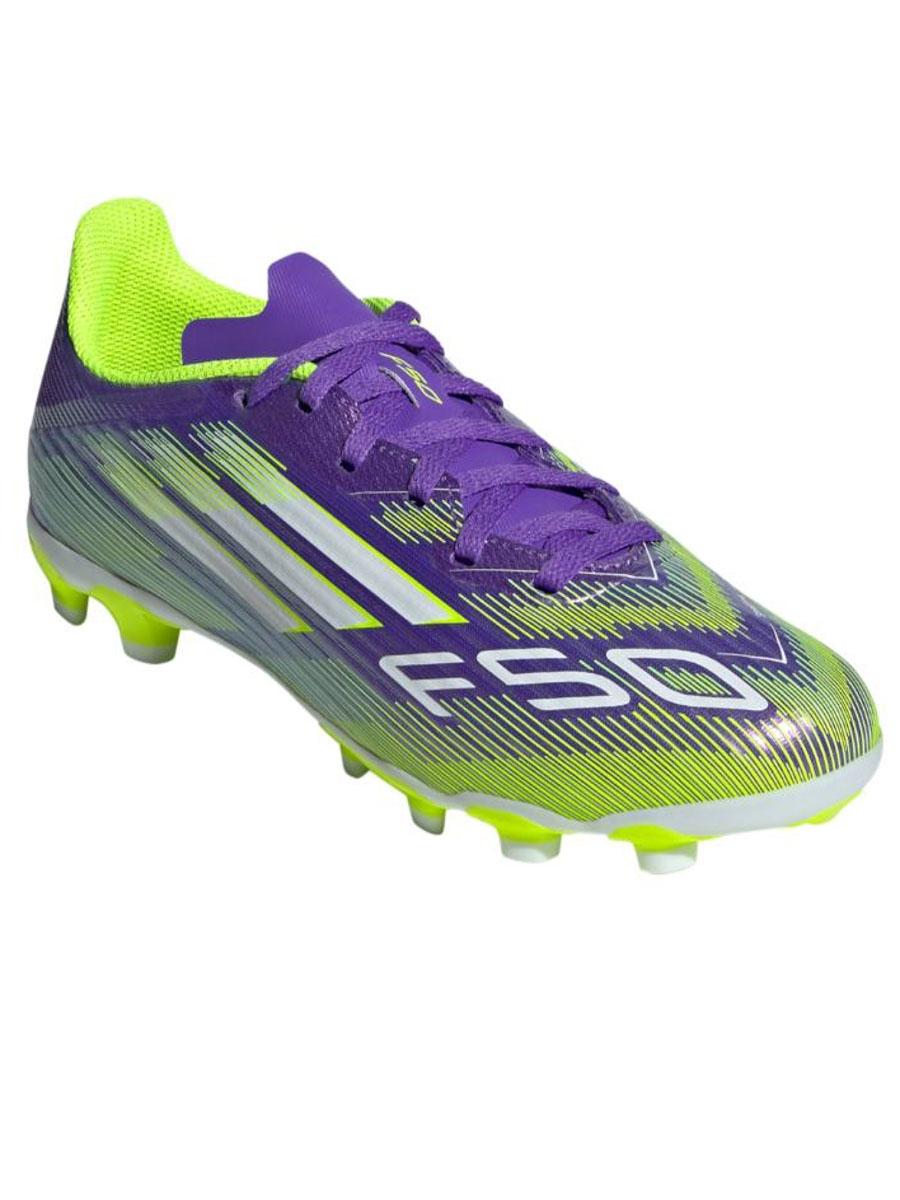 Bota Futbol Adidas F50 Violeta Verde Unisex