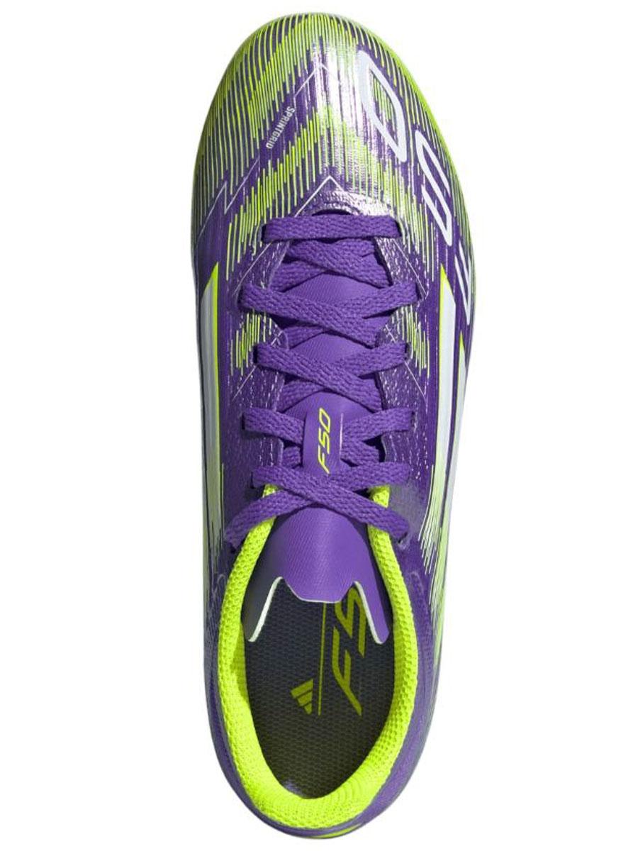 Bota Futbol Adidas F50 Violeta Verde Unisex