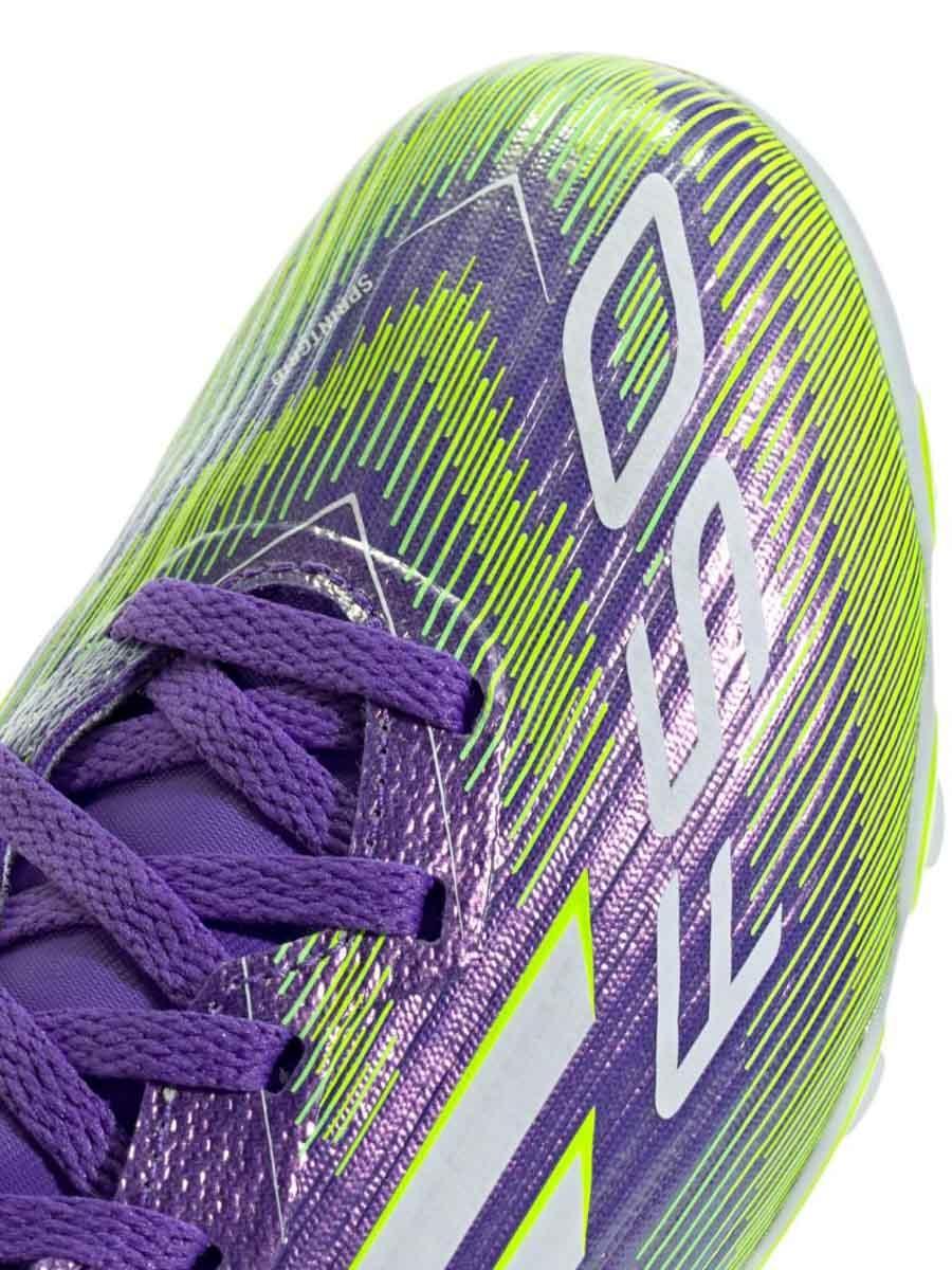 Bota Futbol Adidas F50 Violeta Verde Unisex