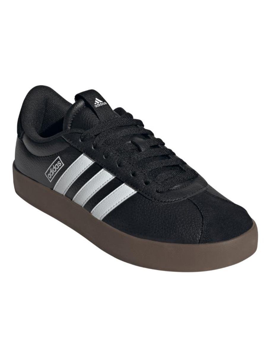 Zapatilla Adidas VL Court W Negro/Caramelo