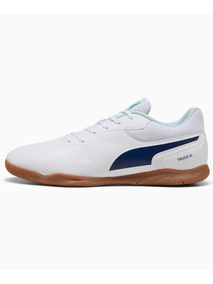 Bota Futbol Sala Puma Trucco III Blanco Azul M