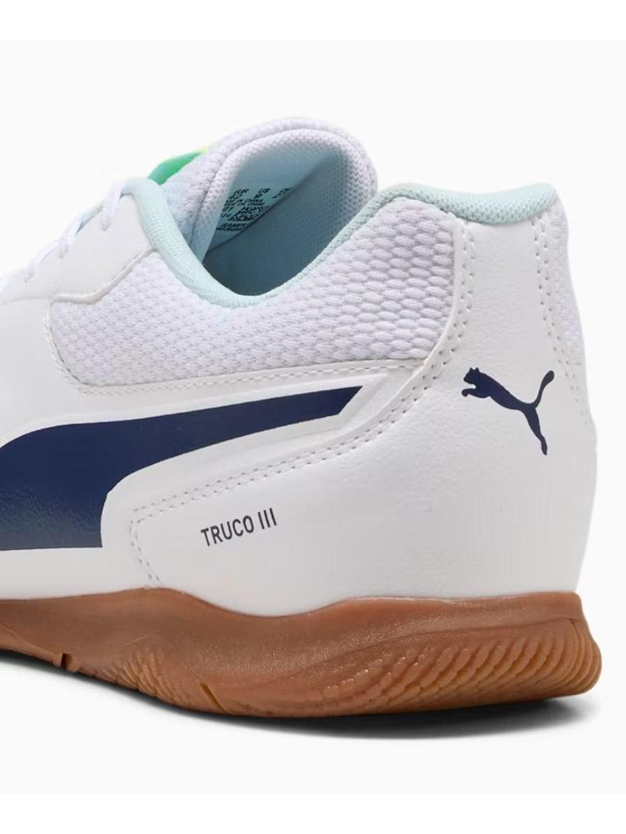 Bota Futbol Sala Puma Trucco III Blanco Azul M