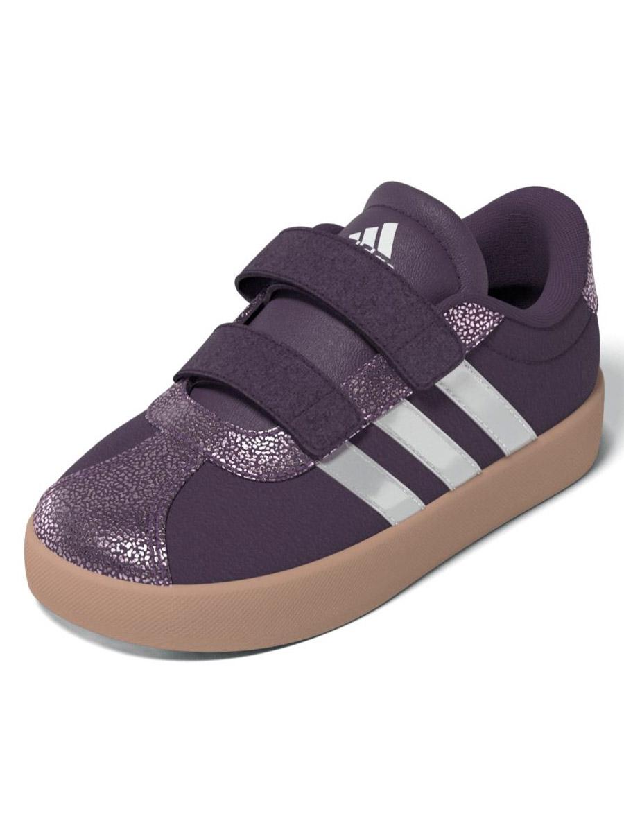 Zapatilla Adidas VL Court 3 Morado Bebe