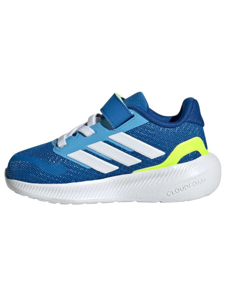 Zapatilla Adidas Runfalcon 5 Azul Verde Bebe