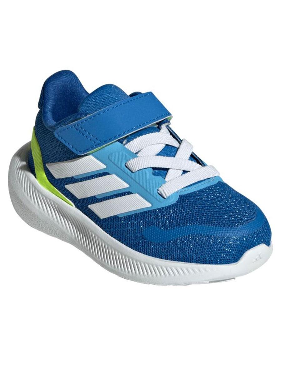 Zapatilla Adidas Runfalcon 5 Azul Verde Bebe