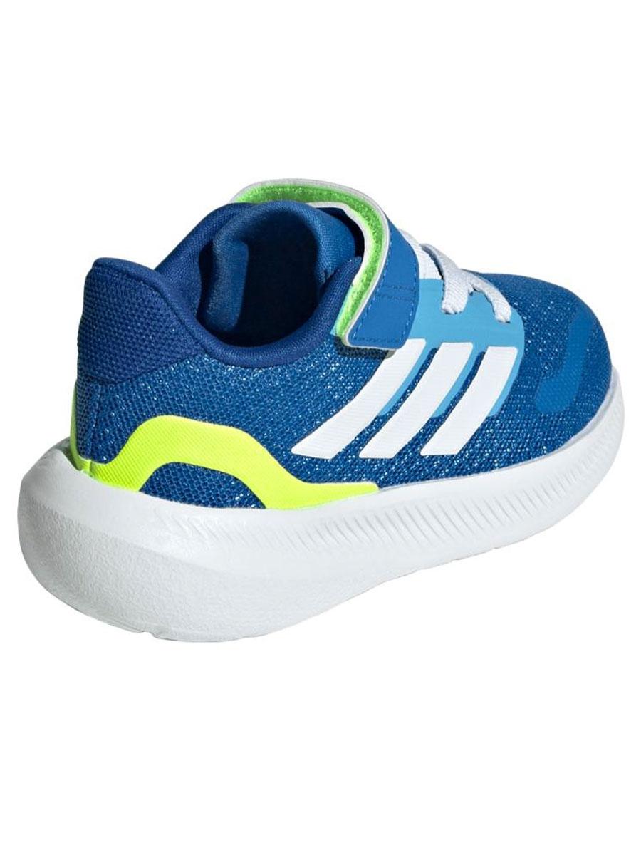 Zapatilla Adidas Runfalcon 5 Azul Verde Bebe