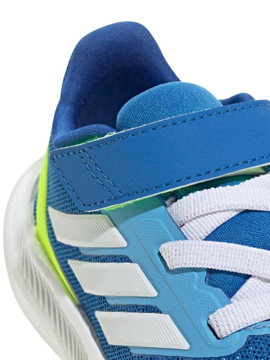 Zapatilla Adidas Runfalcon 5 Azul Verde Bebe