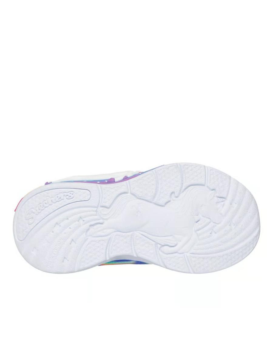 Zapatilla Skechers S-Lights Unicorn Azul Bebe
