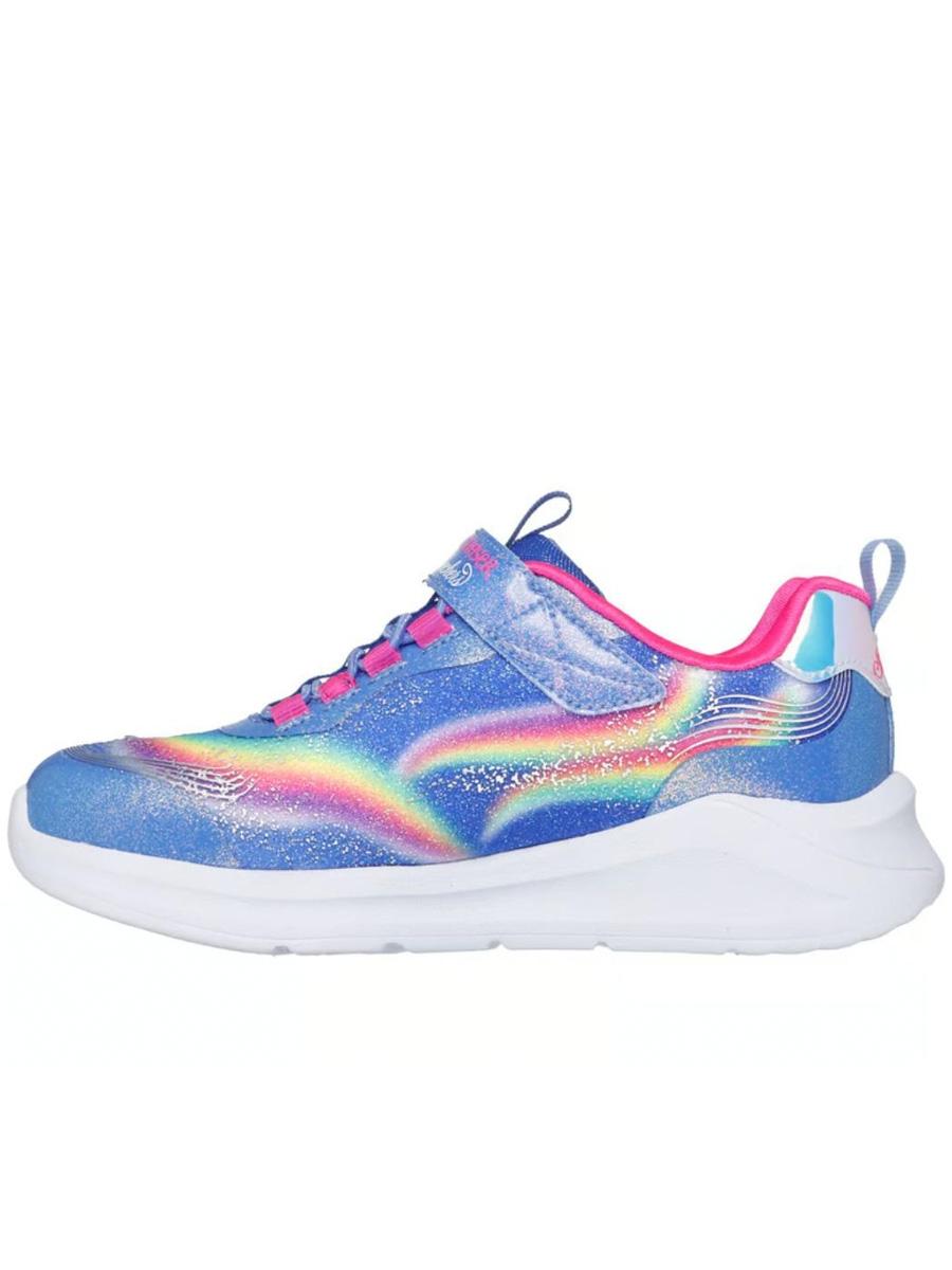 Zapatilla Skechers S-Lights Unicorn Azul Bebe