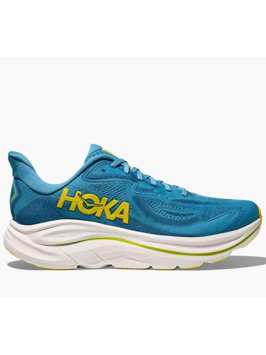 Zapatilla Hoka Clifton 10 Azul Amarillo M
