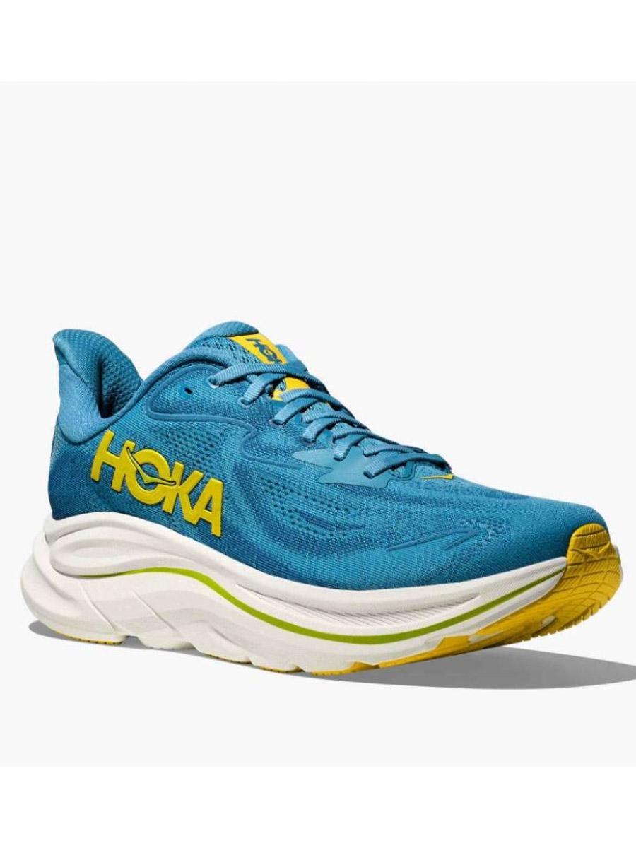 Zapatilla Hoka Clifton 10 Azul Amarillo M