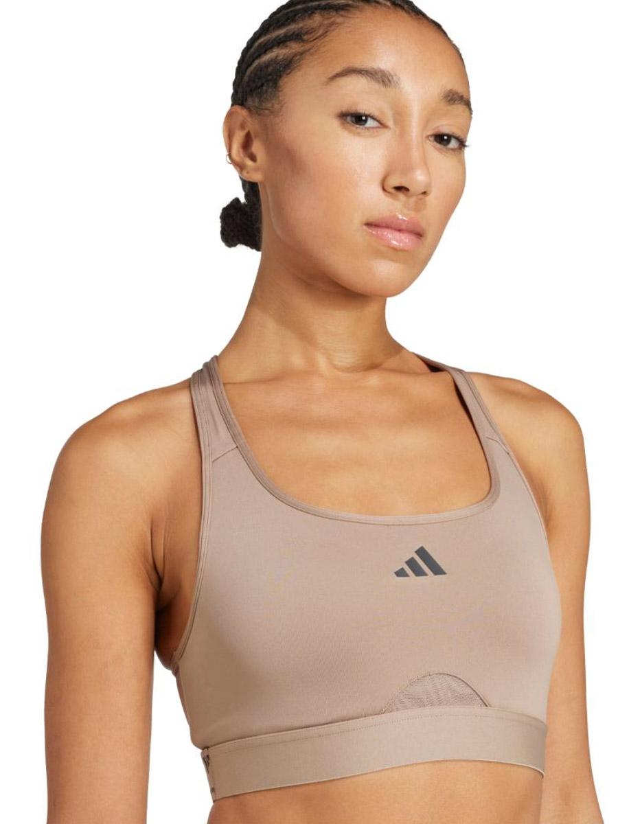 Sujetador Deportivo Adidas Pwrct W Marron