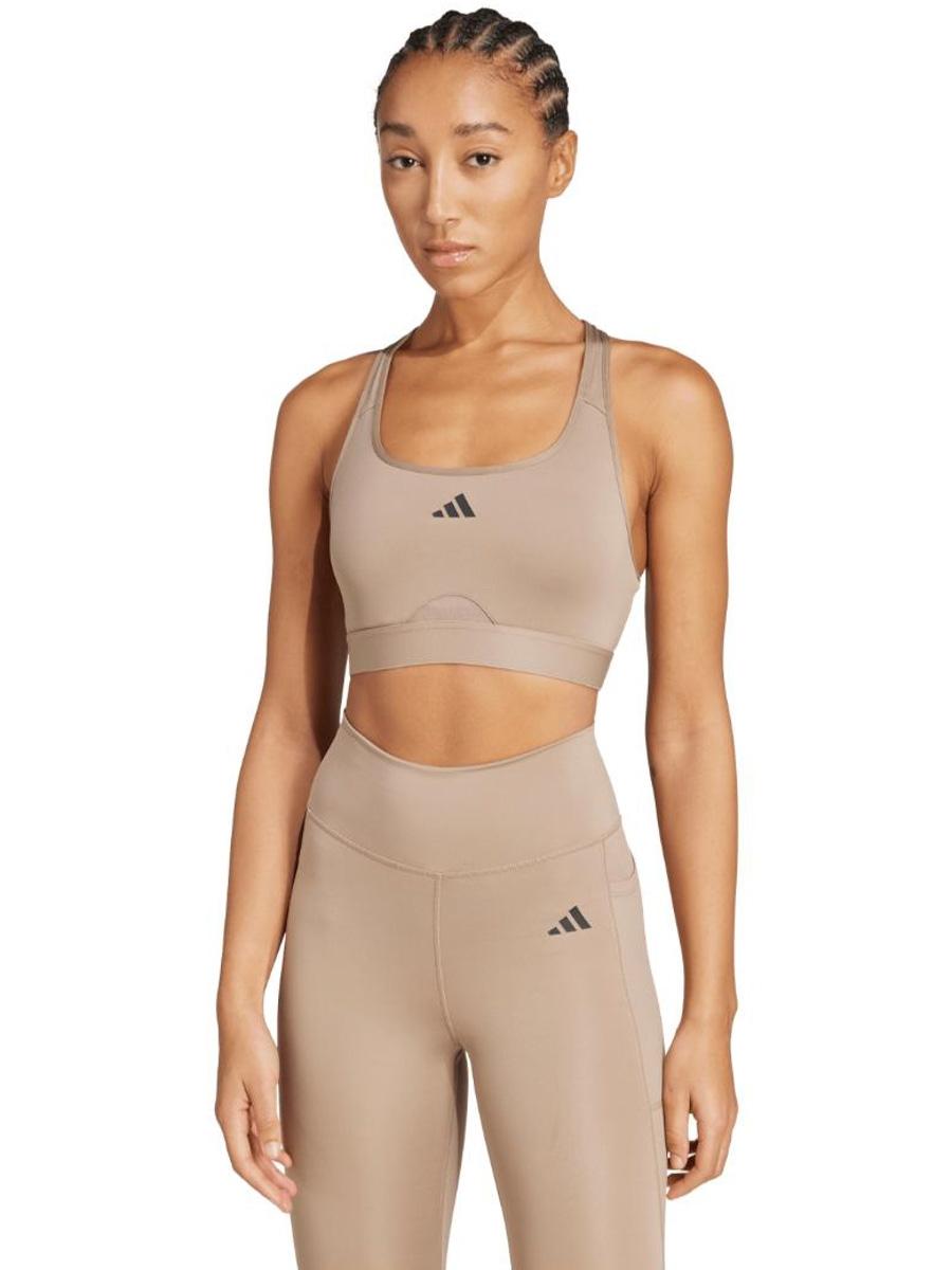Sujetador Deportivo Adidas Pwrct W Marron