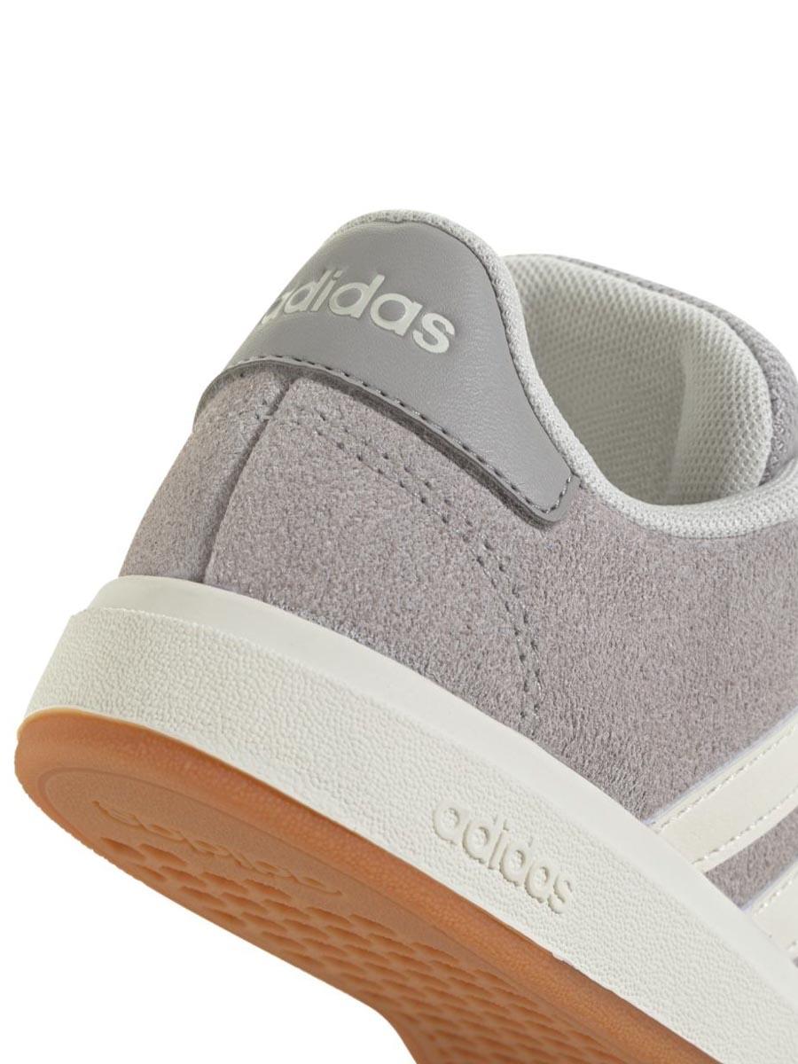 Zapatilla Adidas Grand Court 00S Gris Jr