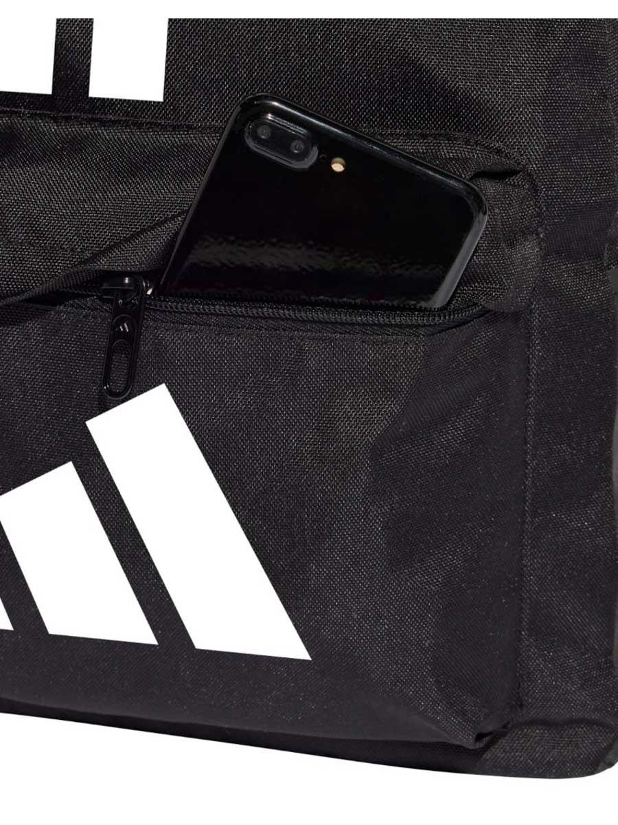 Mochila Adidas Classic Bars 3 Bandas 27,5L Negro