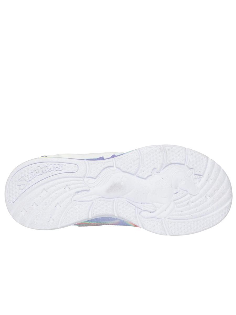 Zapatilla Skechers S-Lights Unicorn Lila Jr