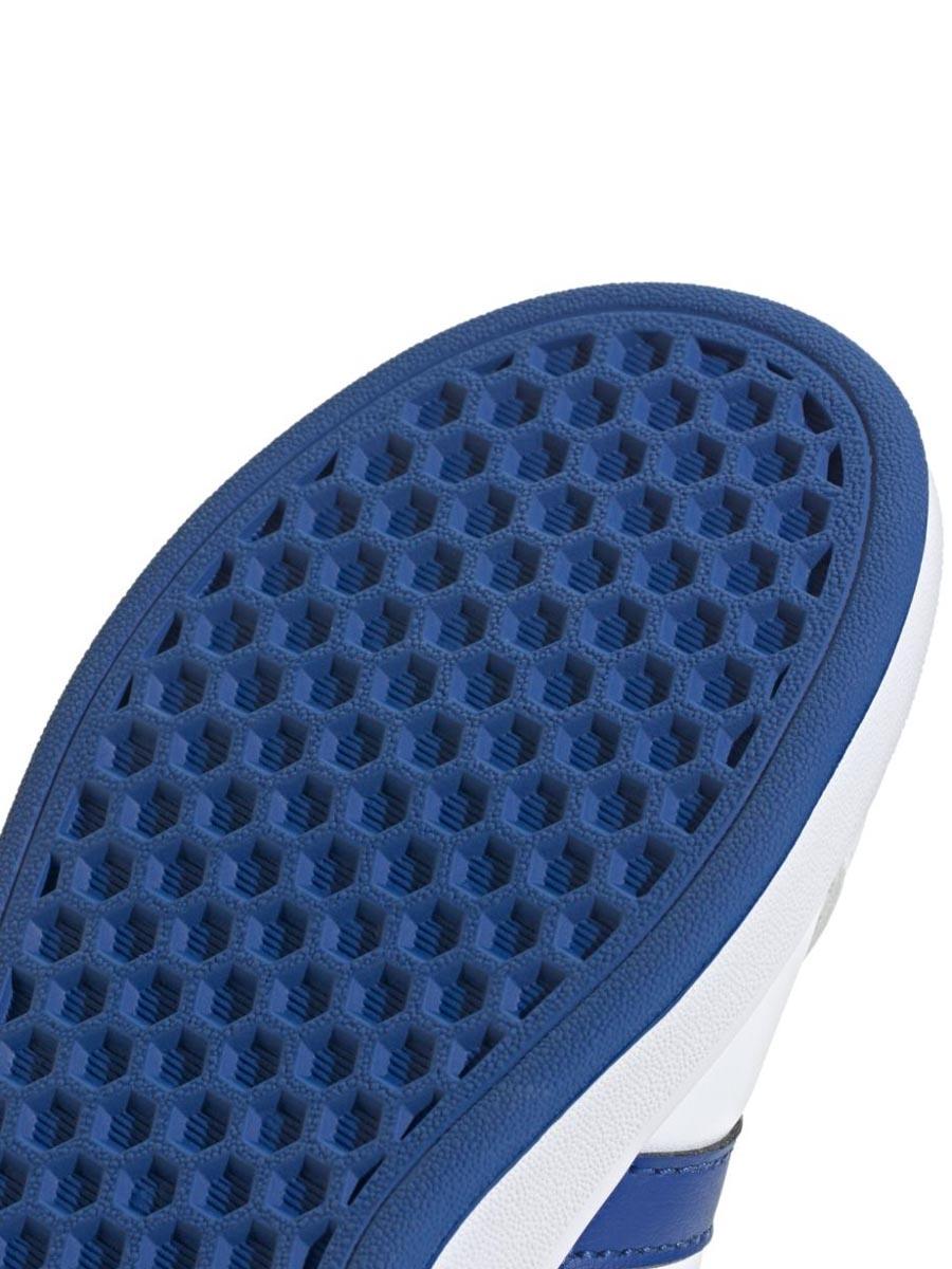 Zapatilla Adidas Grand Court 2 Bco/Azul Jr